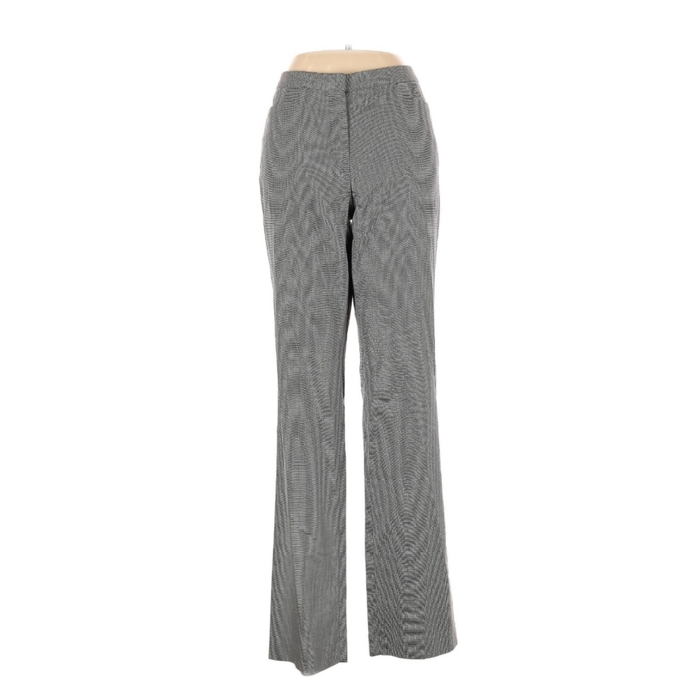 Halogen® Taylor Fit Medium Grey-White Impulse Print Trouser Pants